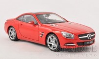 Welly WEL18046H-rt MB SL500 (R231) Cabrio rot 