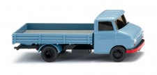 Wiking 035501 Opel Blitz Pritschen-Lkw pastellblau 