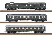 Trix 23650 DRG Personen-/Postwagen-Set 3tlg. Ep.2 