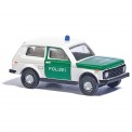 Busch 87110 Lada Niva Polizei (Nach Wende) (TT) 