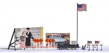 Busch 9720 Western Ausgestaltungs-Set USA 