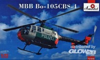 Glow2B AMO72355 MBB Bo-105CBS-4 Helicopter  