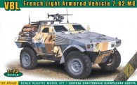 ACE 72420 VBL French Light Armored Vehicle 7.62MG 