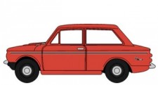 Oxford NHI003 Hillman Imp Firebrand Red 