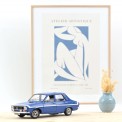 Norev 185210 Renault 12 Gordini blau 1971  