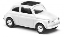 Busch Autos 60208 MiniKit: Fiat 500 weiß  