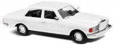 Busch Autos 60211 MiniKit: MB W123 Limousine weiß 