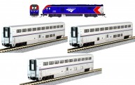 Kato 10-1788 StartSet - Amtrak ALC-42 & Superliner 