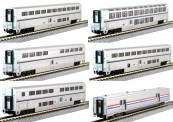 Kato 10-1789 Amtrak Superliner Personenwagen-Set Ep.6 