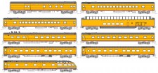 Kato 106-089 MILW Personenwagen-Set 11-tlg 