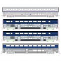 Kato 106-9002-1 Amtrak Surfliner Personenwagen-Set Ep.6 