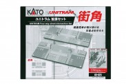 Kato 40-823 Straßenplatten-Set Straßenkreuzung 