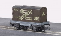 Peco NR-20 GWR-Umzüge, Conflat-Wagen mit Container  