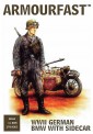 HäT - Hat Toy Soldiers 8126 Deutsche Soldaten & BMW Motorrad  