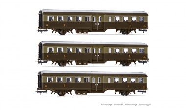 Rivarossi HR4369 FS 3-tlg. Set Corbellini cast./isab. his 