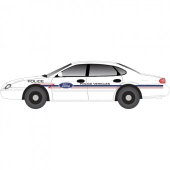 Atlas 60000166 1996 Ford Taurus Police Demo - 2 Stück 