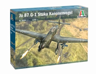 Italeri 2830 Ju 87 G-1 Stuka Kanonenvogel 