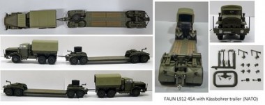 Armour87 2MFAUNKOL FAUN 912/45A mit Kässbohrer Tiefladeanhg 