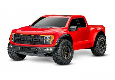 TRAXXAS TRX101076-4RED Ford Raptor-R 4x4 VXL rot 1/10 Pro-Scal 