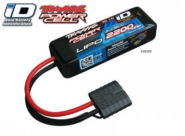 TRAXXAS TRX2820X LiPo Power Cell 2200mAh 7,4V 2s 25C 