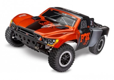 TRAXXAS TRX58276-74FOX Slash VXL Clipless FOX  2WD 1/10 Short- 