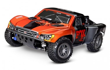 TRAXXAS TRX68154-4FOX Slash 4x4 BL-2S FOX 1/10 Short-Course R 