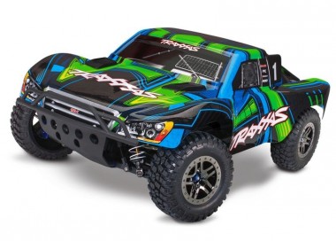 TRAXXAS TRX68277-4GRN Slash 4x4 Clipless VXL Ultimate grün 1/ 