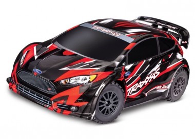 TRAXXAS TRX74154-4RED Ford Fiesta ST 4x4 BL-2S rot 1/10 Rally 