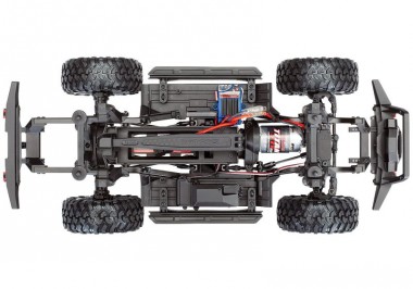 TRAXXAS TRX82024-4RED SLVR TRX-4 Sport 4x4 rot 1/10 Scale-Cra 