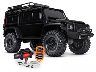 TRAXXAS TRX82056-84BLK TRX-4 LR Defender schwarz 1/10 Crawler  