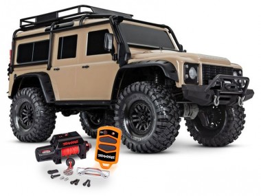 TRAXXAS TRX82056-84SAND TRX-4 LR Defender sand 1/10 Crawler RTR 