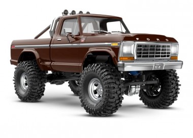 TRAXXAS TRX97044-1BRWN SLVR TRX TRX-4M Ford F150 4x4 lifted br 