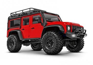 TRAXXAS TRX97054-1RED TRX-4M LR Defender 4x4 rot 1/18 Crawler 