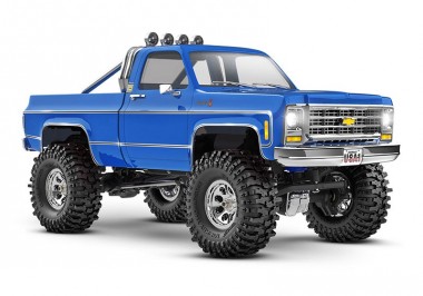 TRAXXAS TRX97064-1BLUE TRX-4M Chevy K10 4x4 lifted blau 1/18 C 