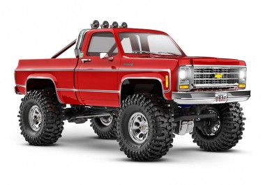 TRAXXAS TRX97064-1RED TRX-4M Chevy K10 4x4 lifted rot 1/18 Cr 