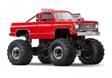 TRAXXAS TRX98064-1-RED TRAXXAS TRX-4MT Chevy K10 4x4 rot 1/18 