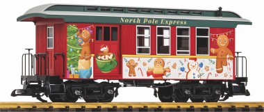 Piko 38671 North Pole Express Halbgepäckwagen 