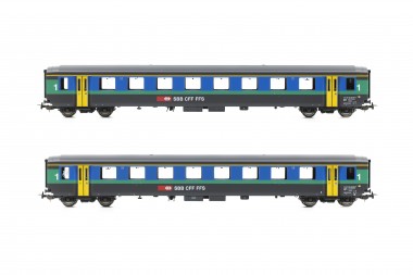 Piko 96797 SBB Personenwagen-Set EW I 1.Kl. Ep.5 