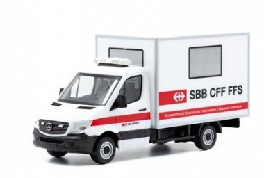 SwissLine 85.002505 MB Sprinter Koffer-Aufbau SBB 