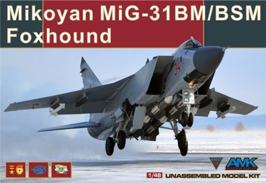 AMK 88003 Mikoyan MIG-31 BM/BSM Foxhound 