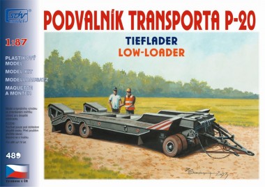 SDV model 489 Tieflader P-20 / Low Loader 