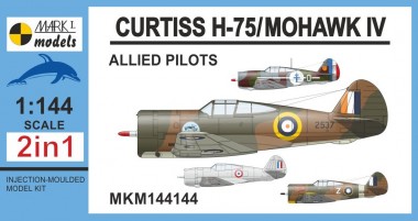 Mark 1 MKM144144 Curtiss H-75A/Mohawk IV Allied Pilots 