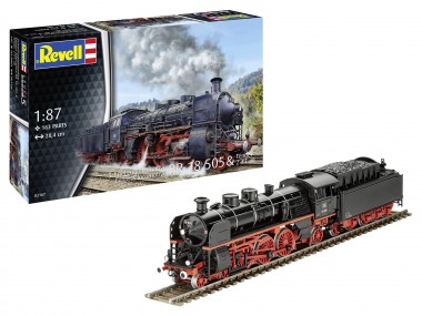 Revell 02167 BR185 05 Schnellzuglokomotive m. Tender 