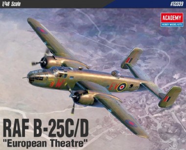 Academy 12339 RAF B-25C/D 'EUROPEAN THEATRE' 