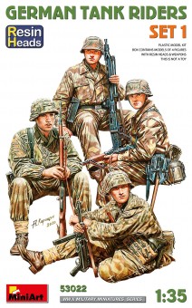 MiniArt 53022 Deutsche Infanterie - Resinköpfe Set1 