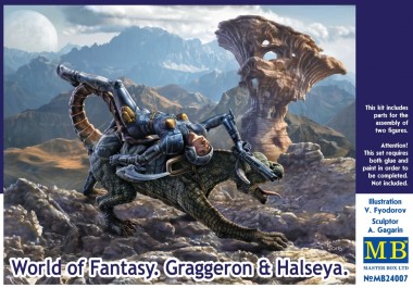 Master Box Ltd. MB24007 World of Fantasy Graggeron & Halseya 