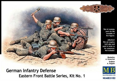 Master Box Ltd. MB35102 German Infantry ,Eastern Front WWII  