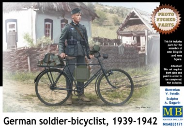 Master Box Ltd. MB35171 German soldier-bicyclist, 1939-1942 