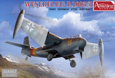 Modellbau 48A002 Amusing Hobby: Weserflug P.1003/1 