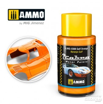 Modellbau A.MIG-0308 AMMO by MIG: COBRA MOTOR Gulf Orange 